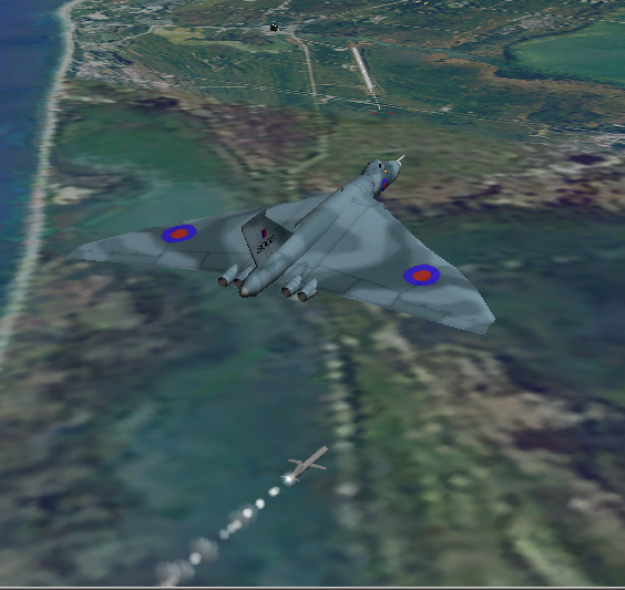 Vulcan over KSC